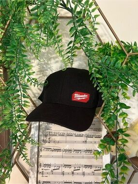 Milwaukee Black Logo Patch Trucker Cap